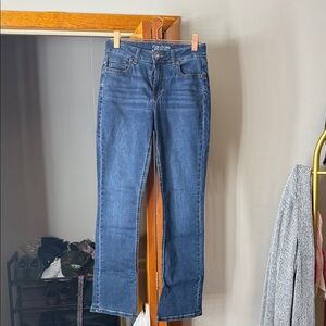 Maurices Women's Straight Leg Jeans - Blue